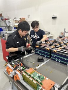 圖7 電池包原型製作與組裝驗證