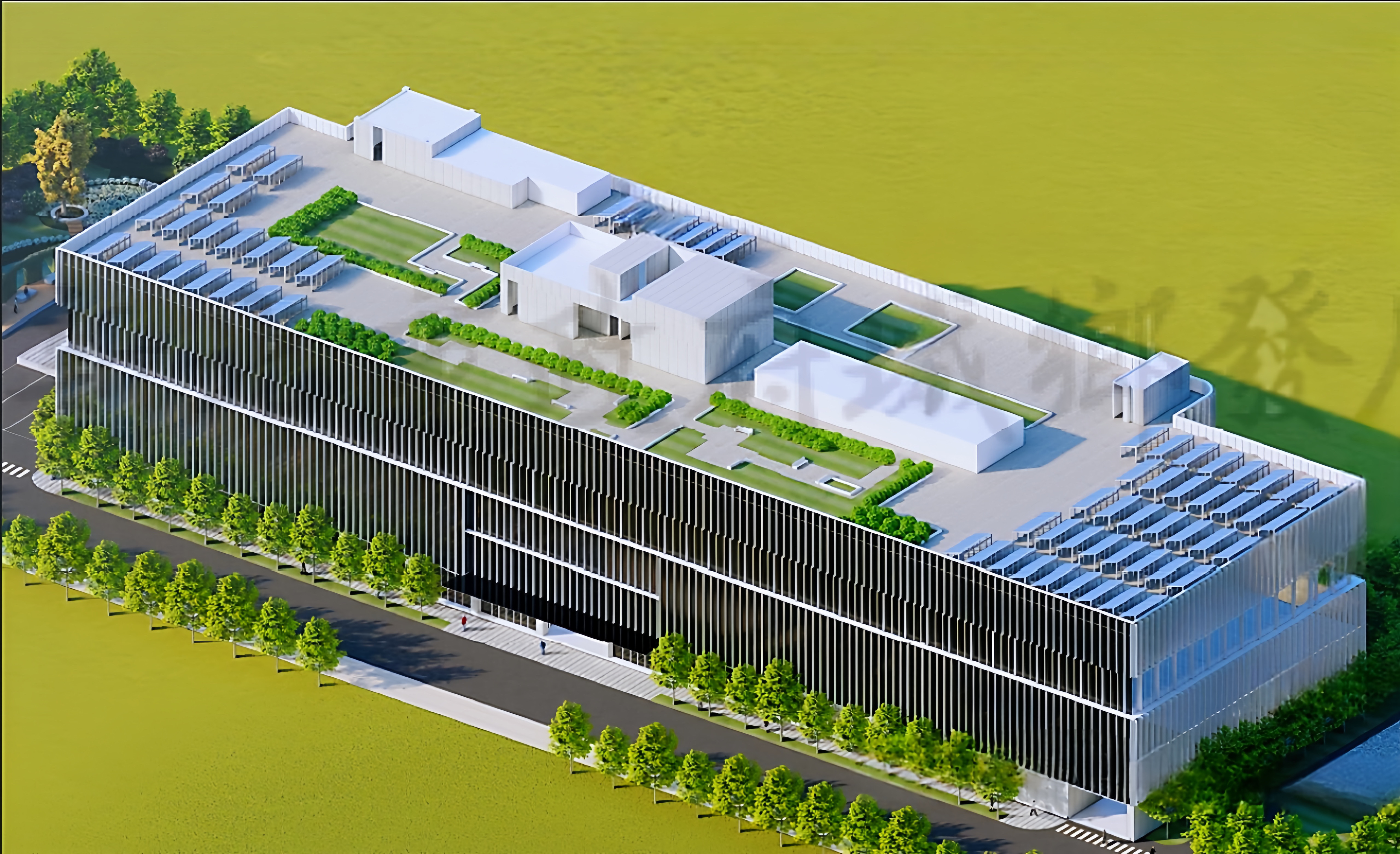 NEW R&D BUILDING.